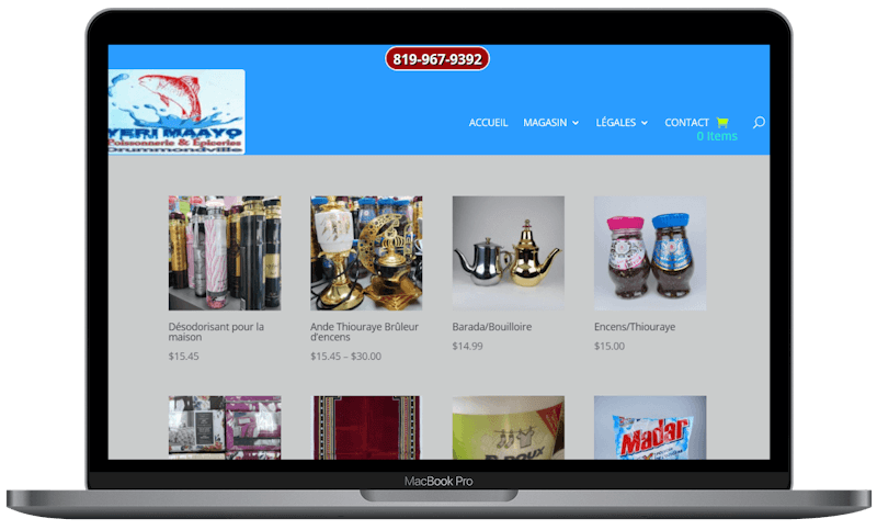 Conception web yeri maayo Conception web yeri maayo