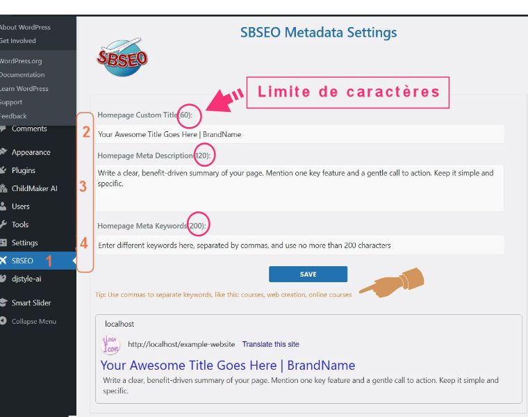 Référencement naturelle